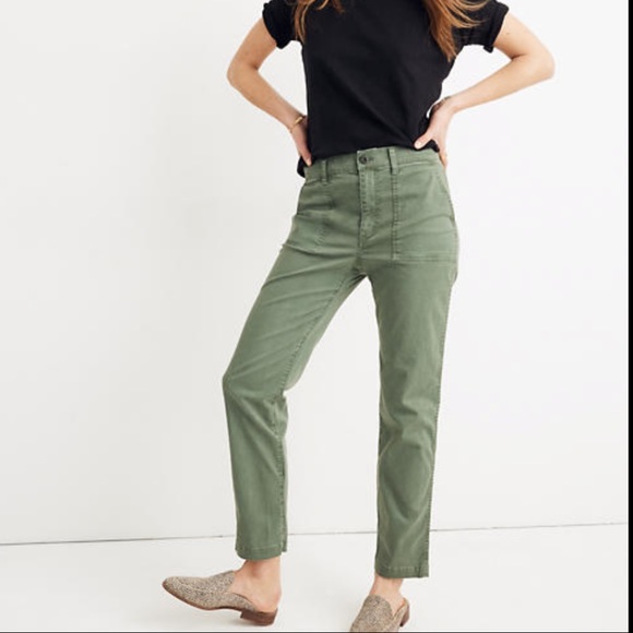 Madewell green pants Clearance